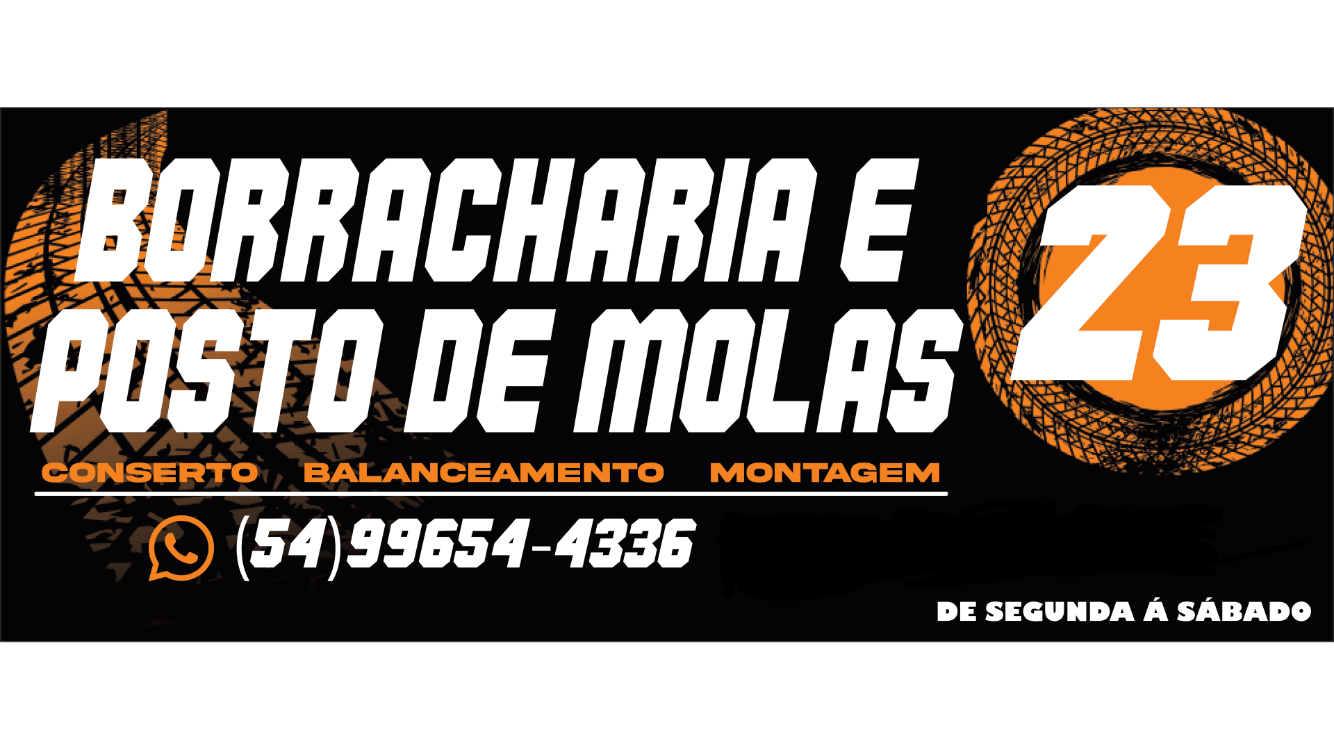 Borracharia e Posto de Molas 23